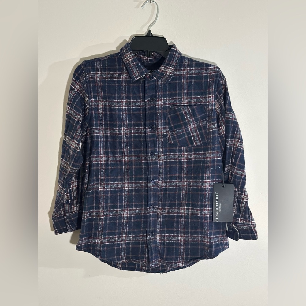 Straightfaded Flannel